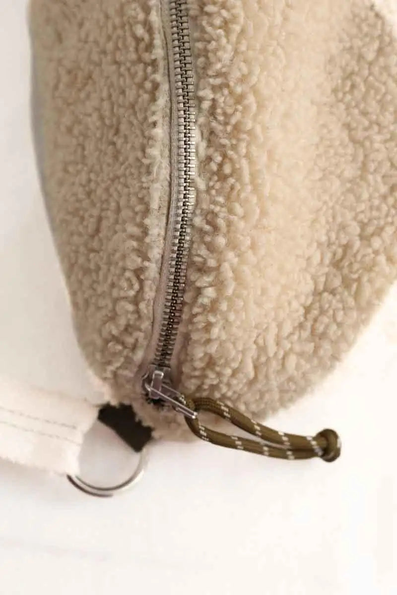 Sac banane Bellerose Ecru en Tissu