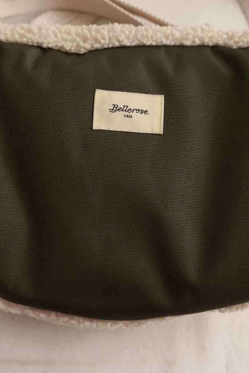 Sac banane Bellerose Ecru en Tissu