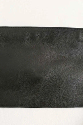 Sac banane Ines de la Fressange Noir en Cuir