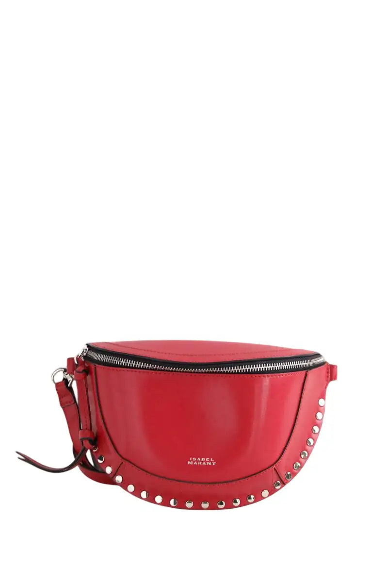 Sac banane Isabel Marant Scano Rouge en Cuir - Seconde Main