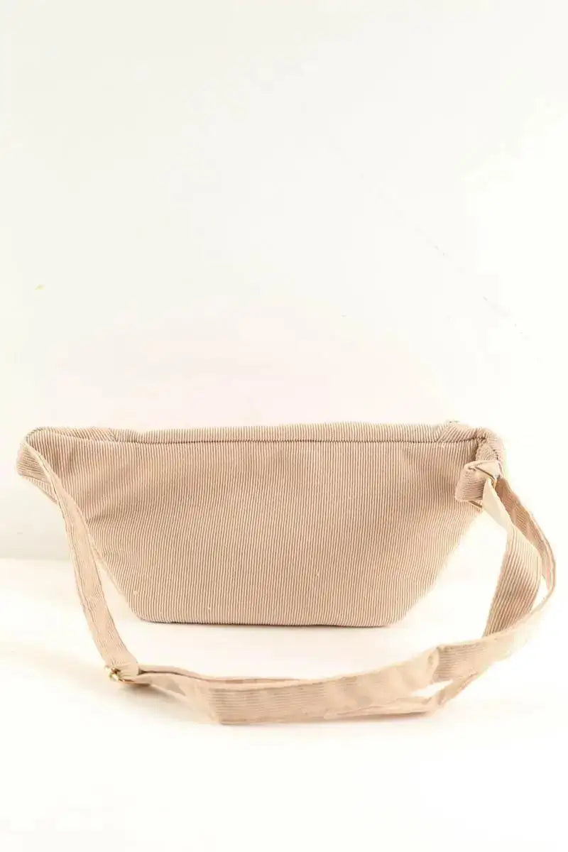 Sac banane Luz Beige en Polyester