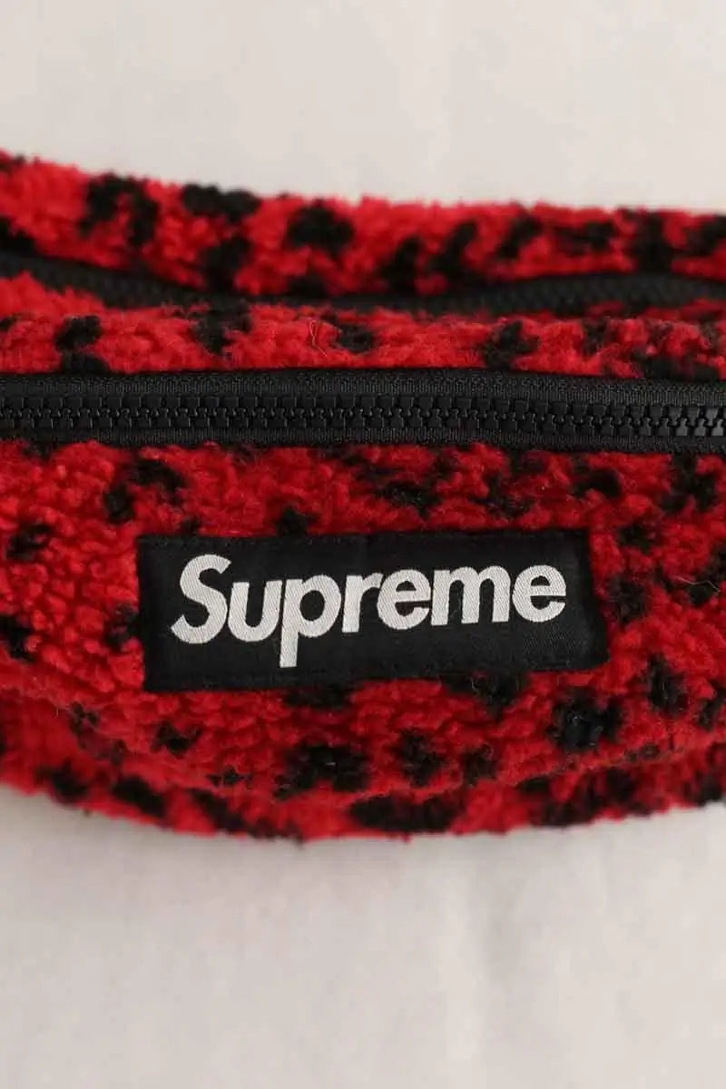 Sac banane Supreme Rouge en Coton