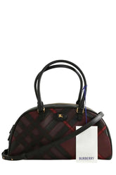 Sac bowling Burberry Bowling Highlands Noir en Cuir - Seconde Main