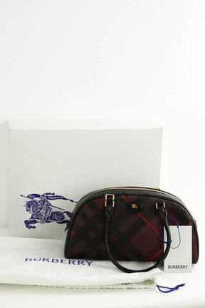Sac bowling Burberry Bowling Highlands Noir en Cuir
