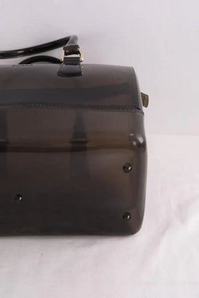 Sac bowling Furla Candy Noir en Tissu