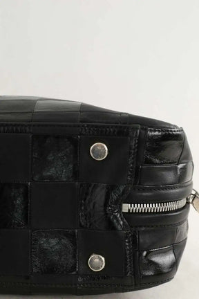 Sac bowling Louis Vuitton Nikolai Noir en Cuir