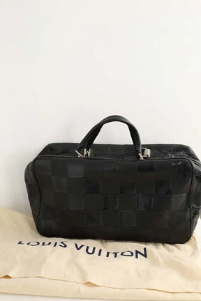 Sac bowling Louis Vuitton Nikolai Noir en Cuir