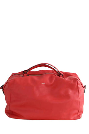 Sac de voyage Lancel POP MM Rouge en Cuir - Seconde Main
