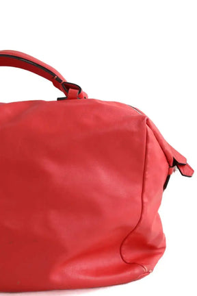 Sac de voyage Lancel POP MM Rouge en Cuir