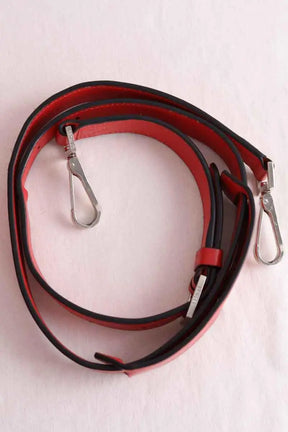 Sac de voyage Lancel POP MM Rouge en Cuir