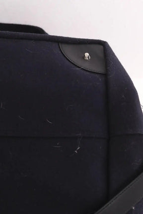 Sac de voyage Laurence Bras Marine en Cuir