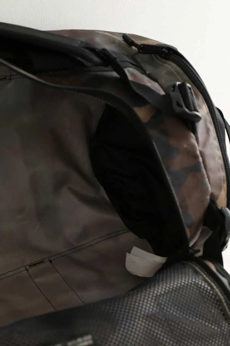 Sac de voyage The North Face Kaki en Tissu
