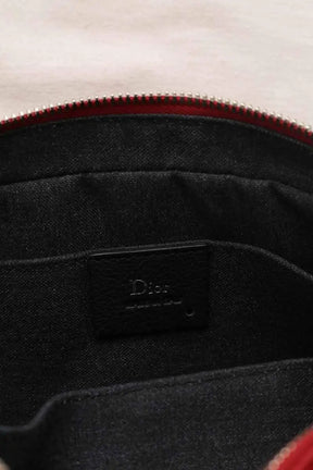 Sac Dior Rouge en Cuir