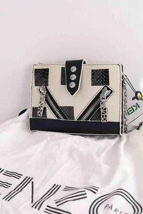 Sac Kenzo Blanc en Cuir