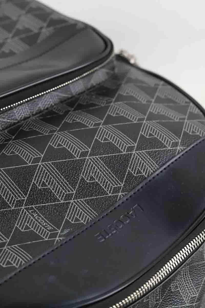 Sac Lacoste Noir en Cuir