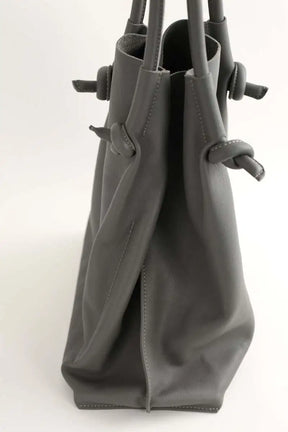 Sac porté épaule Atelier Pagai Gris en Cuir