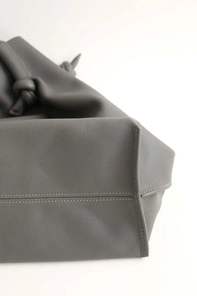 Sac porté épaule Atelier Pagai Gris en Cuir