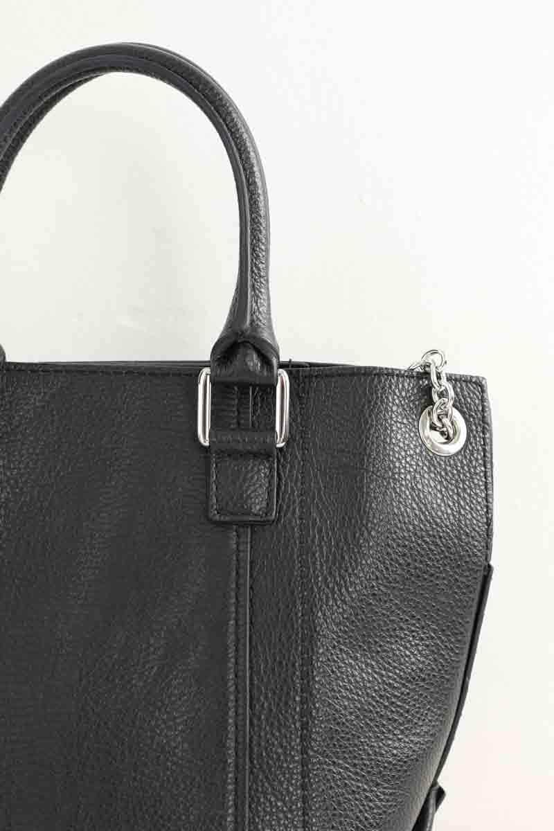 Sac porté épaule Barbara Bui Noir en Cuir