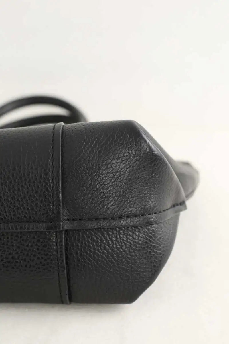 Sac porté épaule Barbara Bui Noir en Cuir