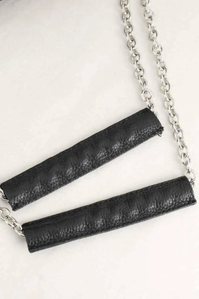 Sac porté épaule Barbara Bui Noir en Cuir