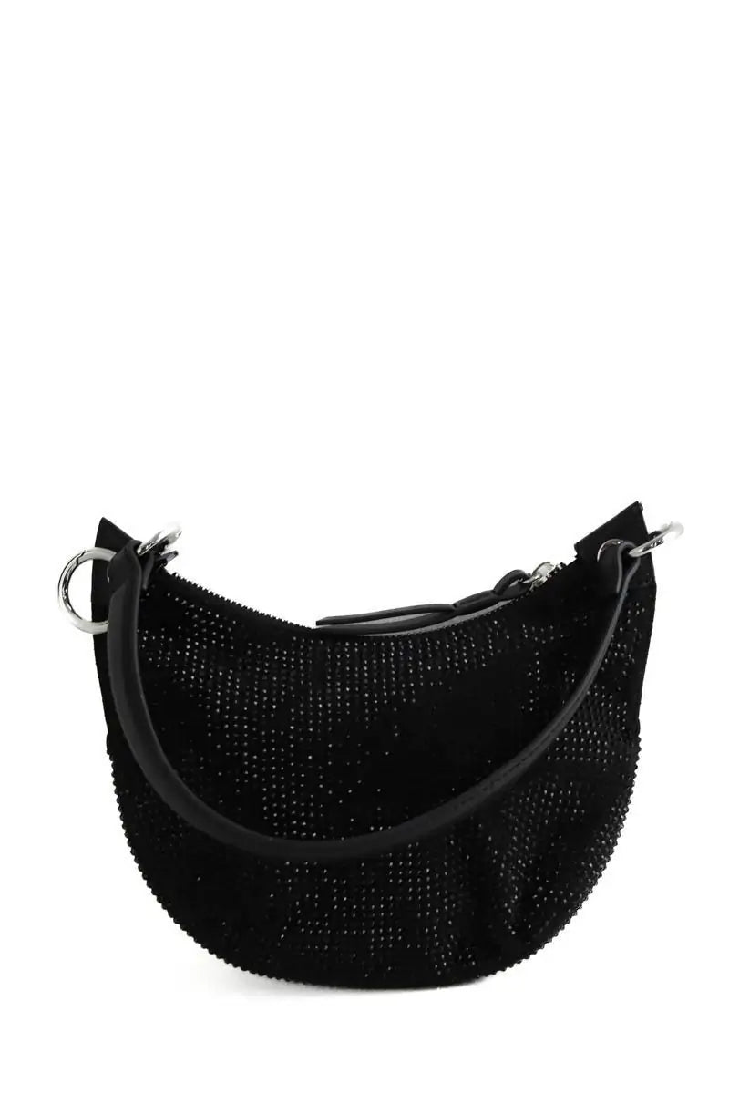 Sac porté épaule Bash Noir en Paillettes
