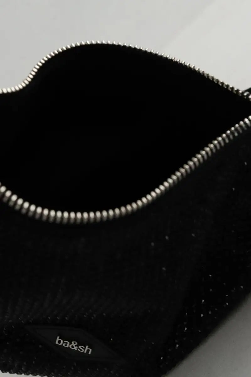 Sac porté épaule Bash Noir en Paillettes