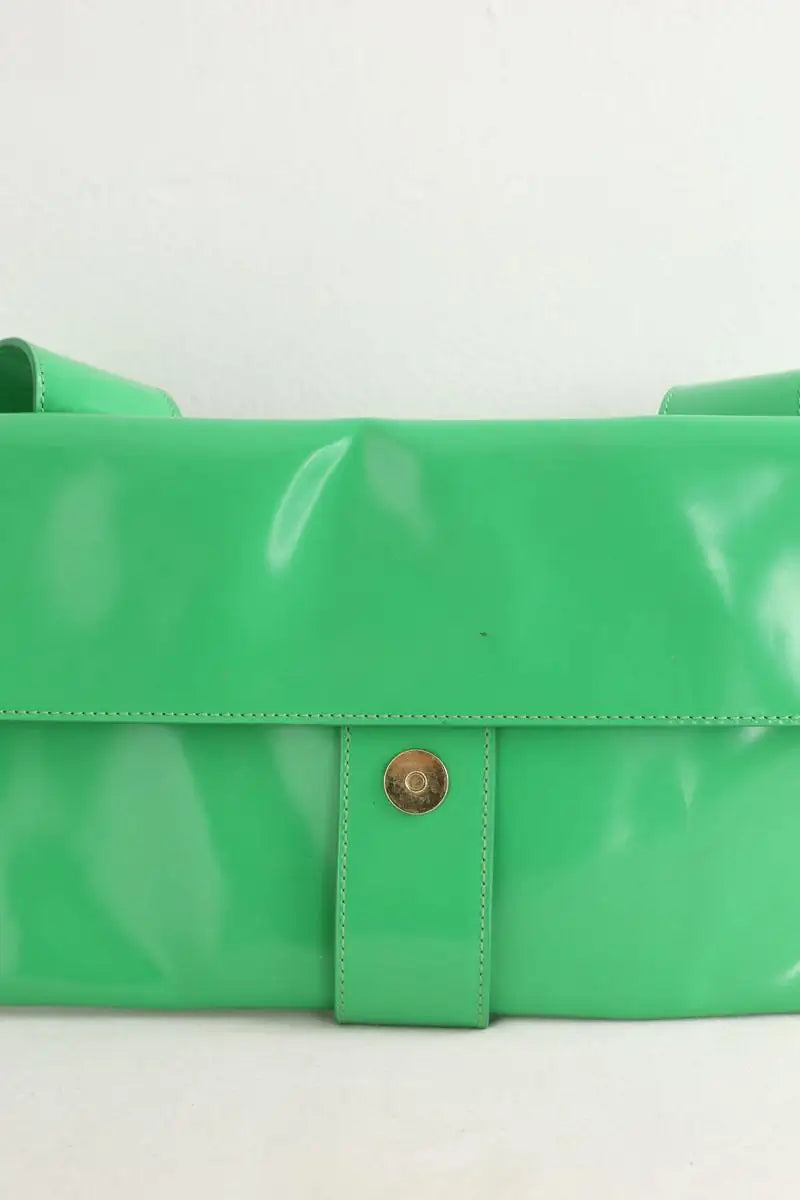 Sac porté épaule By Far Vert en Synthétique
