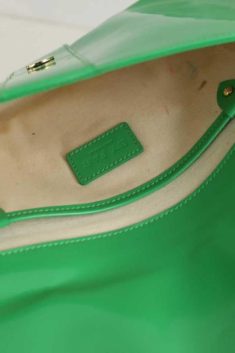 Sac porté épaule By Far Vert en Synthétique
