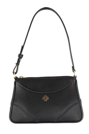 Sac porté épaule Casablanca Pochette jeanne Noir en Cuir - Seconde Main