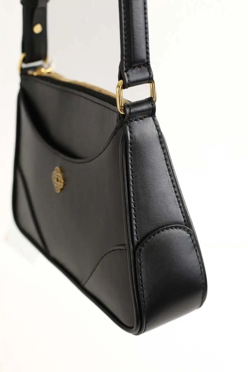 Sac porté épaule Casablanca Pochette jeanne Noir en Cuir