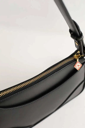 Sac porté épaule Casablanca Pochette jeanne Noir en Cuir