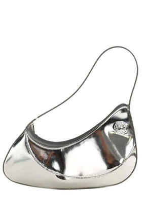 Sac porté épaule Casablanca Raver Argent en Cuir verni - Seconde Main
