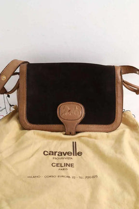 Sac porté épaule Celine Camel en Cuir