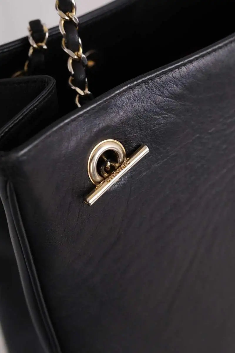 Sac porté épaule Chanel Noir en Cuir