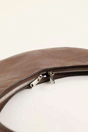 Sac porté épaule Coperni Soft Swipe Marine en Cuir