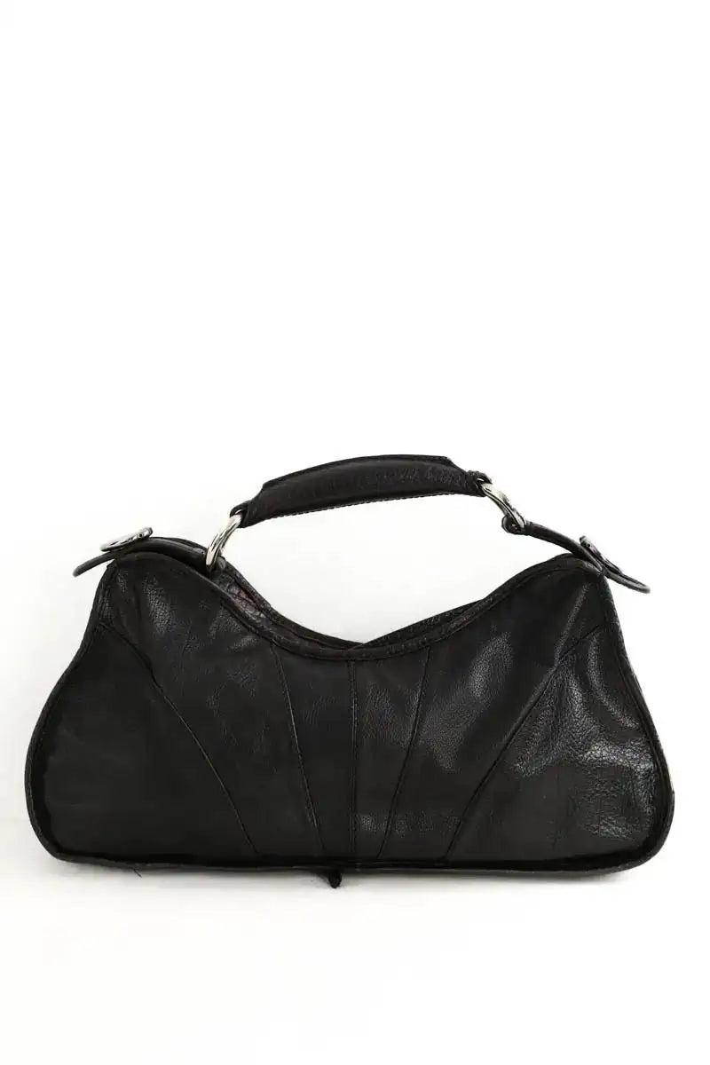 Sac porté épaule Costume National Noir en Cuir