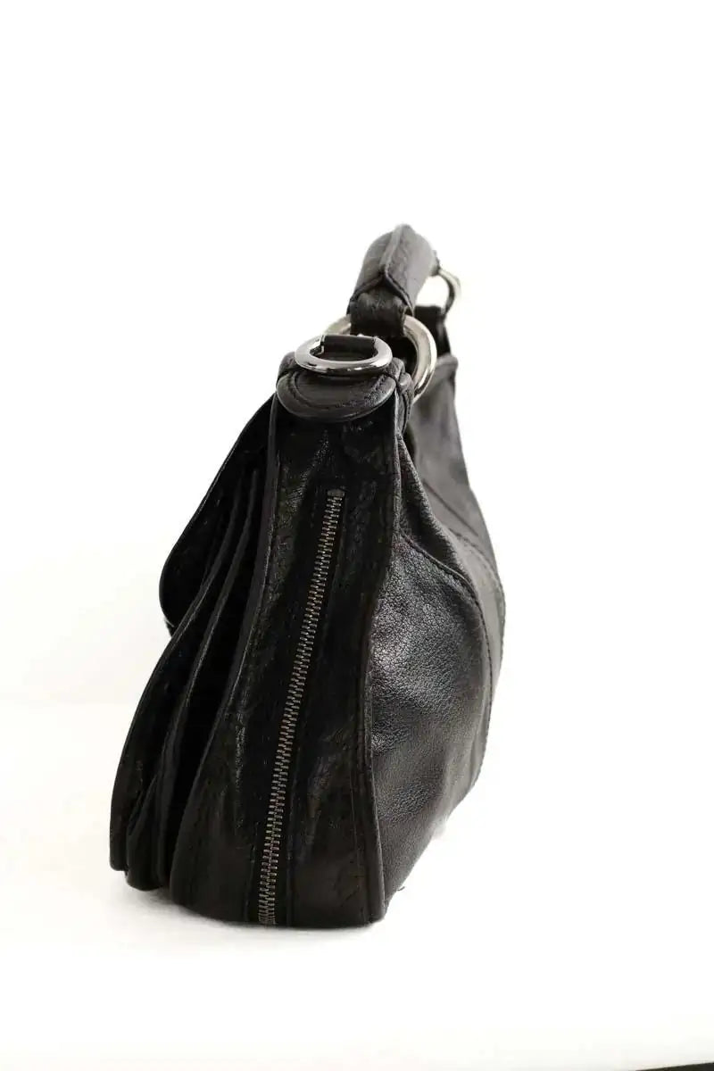 Sac porté épaule Costume National Noir en Cuir