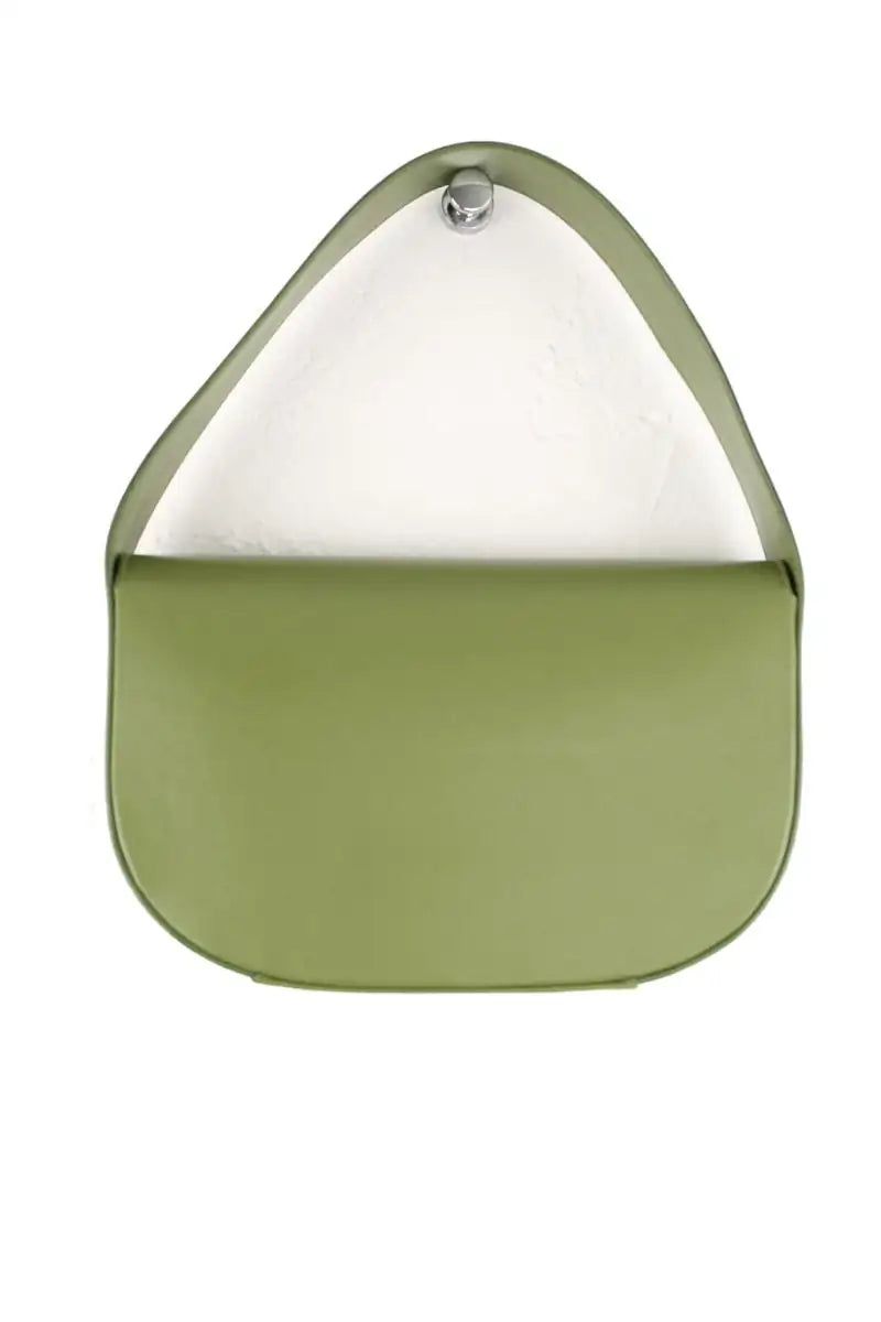 Sac porté épaule Destree Martin Vert en Cuir