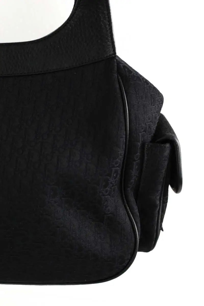 Sac porté épaule Dior Noir en Tissu