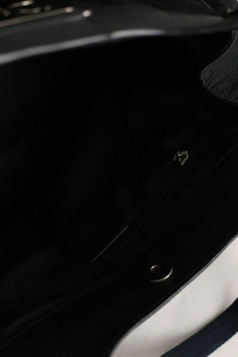 Sac porté épaule Dior Noir en Tissu