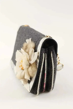 Sac porté épaule Dolce & Gabbana Anthracite en Tissu