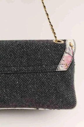 Sac porté épaule Dolce & Gabbana Anthracite en Tissu