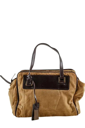 Sac porté épaule Dolce & Gabbana Camel en Tissu - Seconde Main