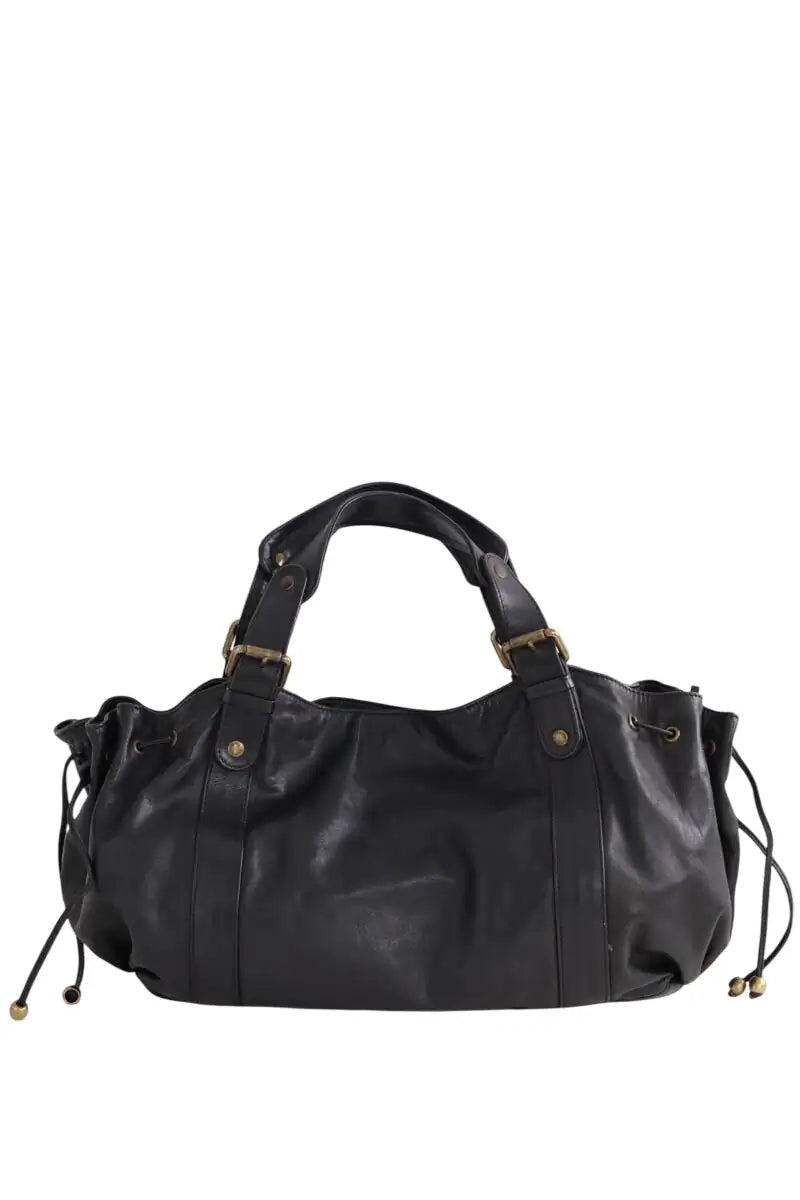 Sac porté épaule Gerard Darel 24h Noir en Cuir - Seconde Main