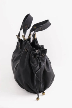 Sac porté épaule Gerard Darel 24h Noir en Cuir