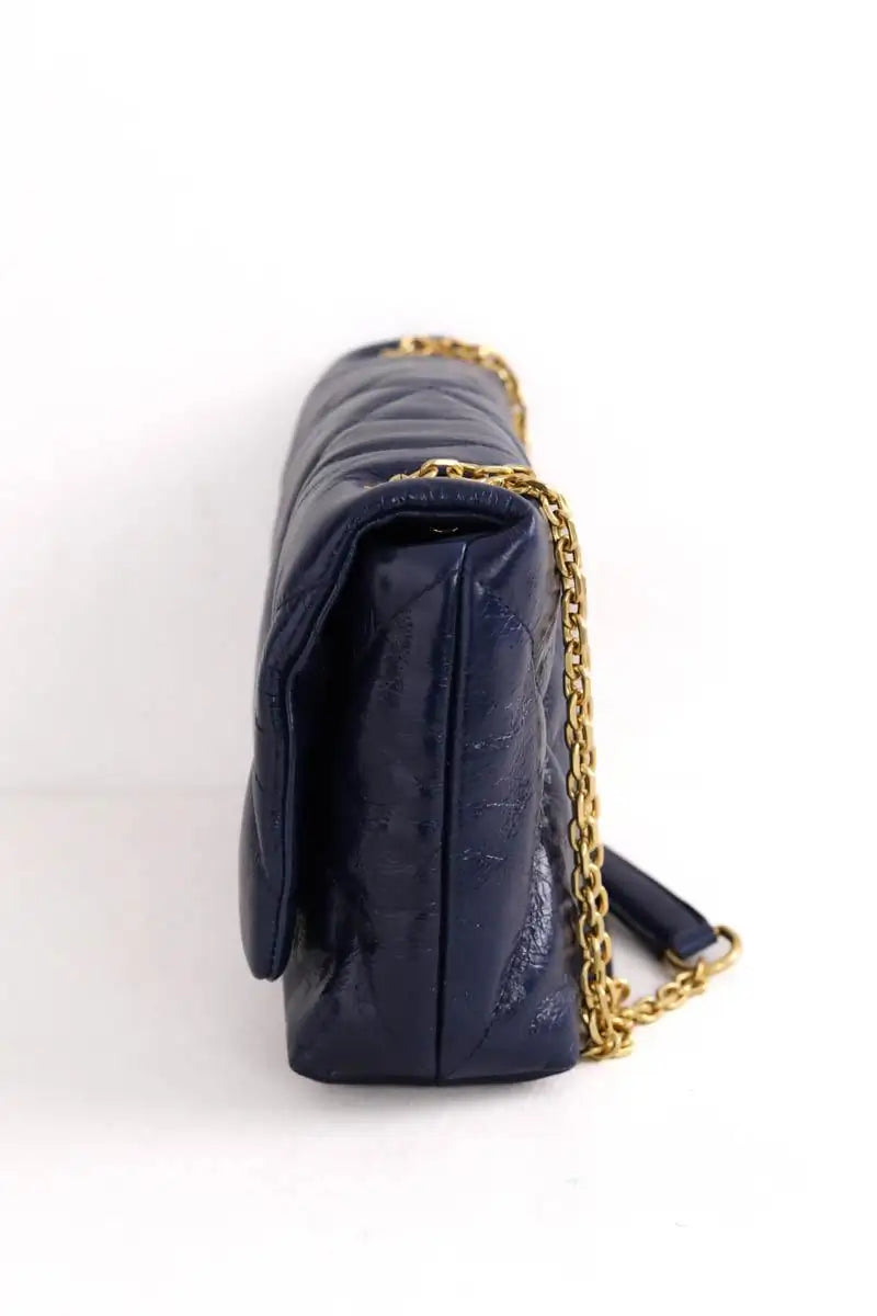 Sac porté épaule Gerard Darel Marine en Cuir