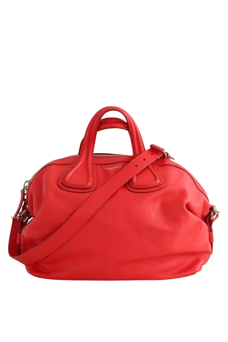 Sac porté épaule Givenchy Rouge en Cuir - Seconde Main