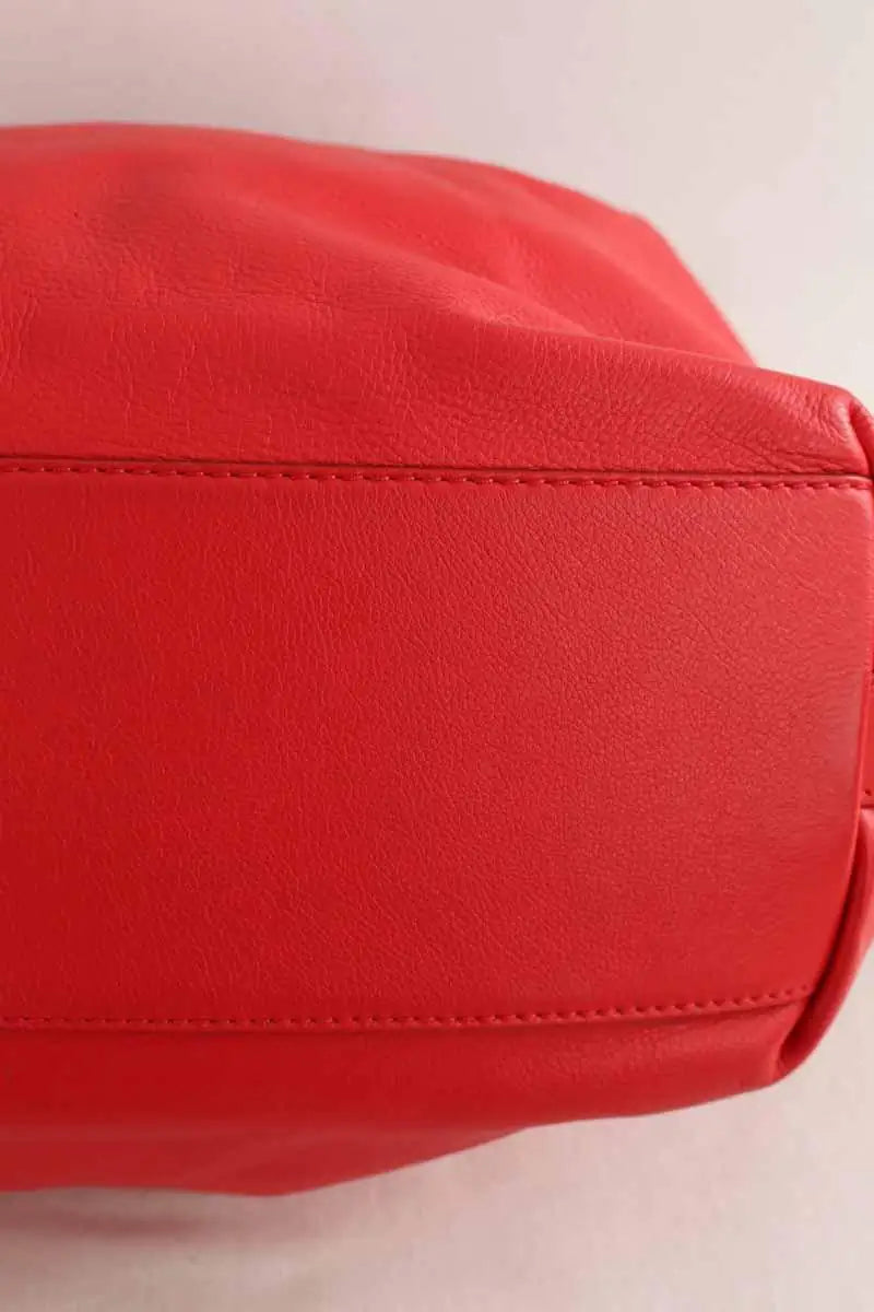 Sac porté épaule Givenchy Rouge en Cuir