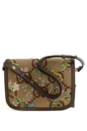 Sac porté épaule Gucci Jumbo GG Marron en Cuir