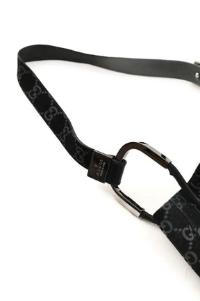 Sac porté épaule Gucci Noir en Daim